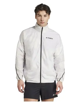 Giacca A Vento Terrex Mult Printed Dash Grey / White L