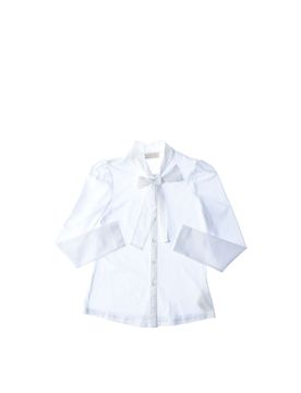 Camicia con fiocco BIANCO 11