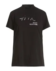 T-shirts Damen Schwarz L,S Damen
