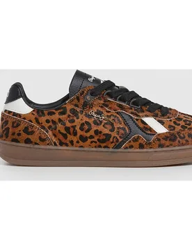 Zapatillas Ball Print de mujer en animal print - Pepe Jeans - FashionsVida