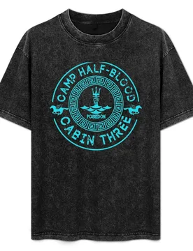Camp half blood - half T-Shirt Soft Anti-Shrink Cotton Tee - Aliexpress - FashionsVida