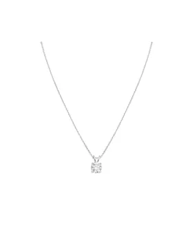 Ct white gold & white diamond pendant necklace 1.23ct - Bespoke - FashionsVida