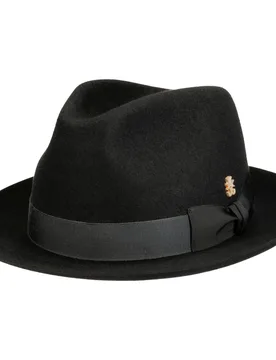 Premium Fur Felt Hat Zechbauer by - black - Female - Size: M (56-57 cm) - Mayser - FashionsVida