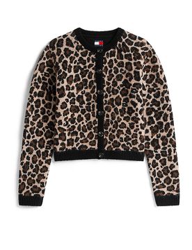 CÁRDIGAN LEOPARDO marrón L