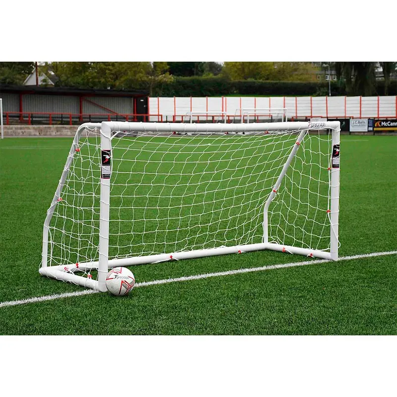 But De Football Match Posts 2.44x1.22x1.20 M White One Size unisex