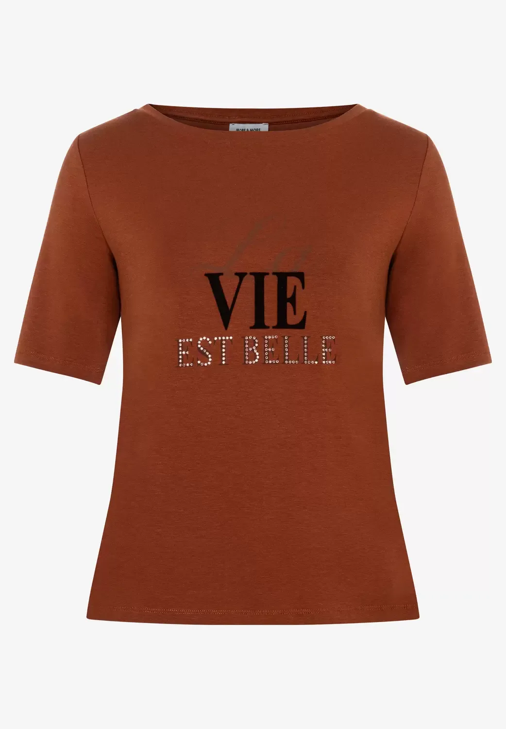 Shirt with Wording Print female - 42 - FashionsVida