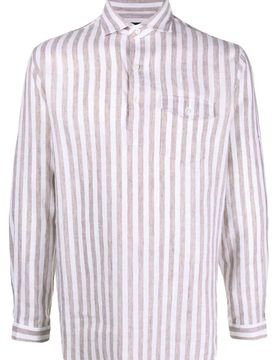 Lardini Camicie White/brown
