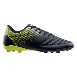 Chaussures De Football Mator Fg Black / Lime / Silver EU 42
