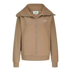 Sweat-shirt à Zip Studio Vesterbro Flat Jjxx Brindle / Print Bright White Studio XS