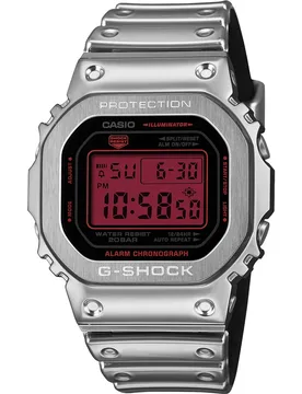 Montre Gm-5600 43.2mm 20atm Quartz Digital Black / Black / Mineral One Size - G-shock - FashionsVida