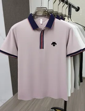 Summer Men's Fashion Sports Brand Embroidered Short Sleeve Polo Shirt Comfortable Cool Business Leisure Comfortable T-shirt - Aliexpress - FashionsVida