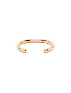 Bracelet jonc rayé
