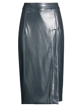 Falda midi Mujer Azul noche 34,36 Mujer