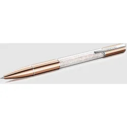 Bolígrafo crystalline lustre con cristales en tono rosa