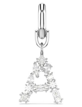Symbolica Charm, A, WeiÃŸ, Rhodiniert Unisex OS