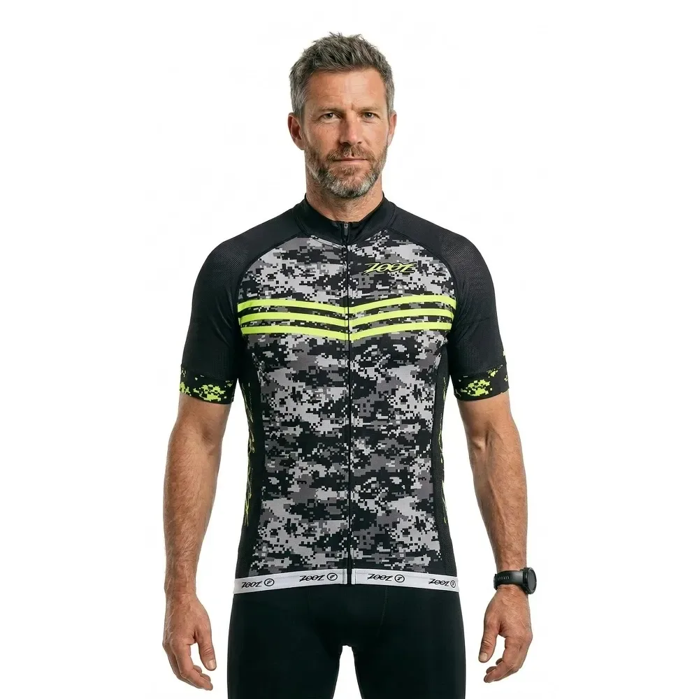 Maglia A Maniche Corte Ltd Cycle Viz Yellow - Zoot - FashionsVida