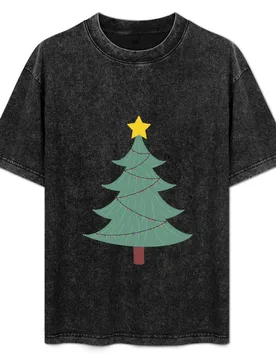 Holiday Christmas Tree with Lights T-Shirt UV Protection Outdoor Tee Shirt - Aliexpress - FashionsVida
