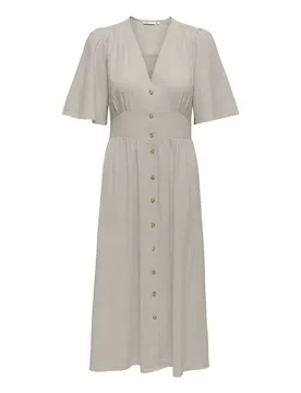 ONLTIZANA 2/4 MIDI DRESS WVN NOOS female - XS - FashionsVida