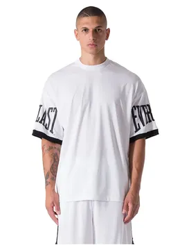 T-shirt à Manches Courtes Mesh Stretch White L