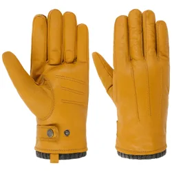 Uni Goat Leather Gloves by - yellow - Size: 8 1/2 HS