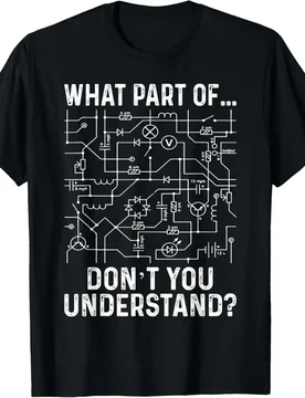 Electrical Engineering Electrical Engineer T-Shirt 100% Cotton O-Neck Short Sleeve Summer Casual Mens T-shirt Streetwear - Aliexpress - FashionsVida