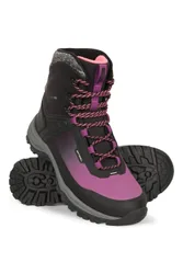 Polar Extreme Womens Thermal Waterproof Boots - Black - Black - Size: 7