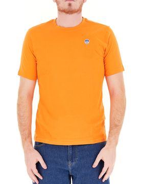 T-shirt in cotone ARANCIO CHIARO XL