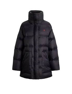 POLO Daunenjacke schwarz L damen - Ralph Lauren - FashionsVida