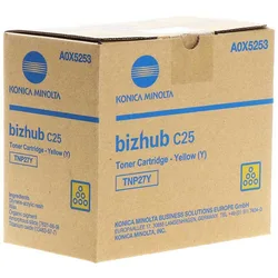 Toner Tnp-27y C25 A0x5253 Yellow One Size unisex