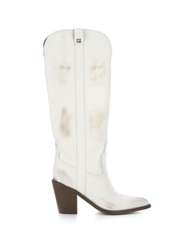 Guess Stivali Texani BIANCO 41