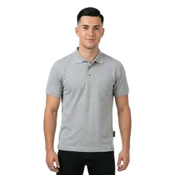 Polo à Manches Courtes Crossover 00783 Grey-Flecked 3XL