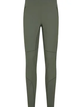 Women's 'Etna' Water Resistant Lightweight 4 Way Stretch Hiking Leggings Pants in Khaki Size: 10 - Khaki - Size: 10 - Mountain Warehouse - FashionsVida