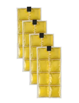 Inserts De Refroidissement Biosourcés 21º 4 Unités Yellow One Size - Inuteq - FashionsVida