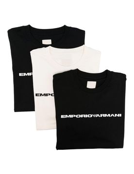 T-shirt con logo, confezione da 3