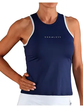 T-shirt Sans Manches Essential Marino L