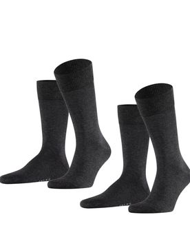 FALKE Calcetines 'Happy' antracita