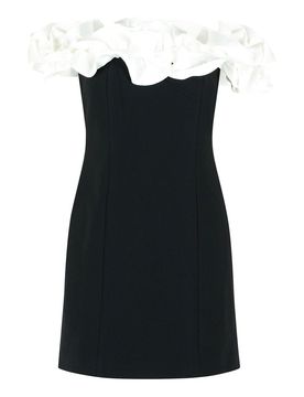 Mini Vestito Con Volant