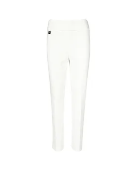 Pantaloni a vita alta slim fit crema 38 - Joseph Ribkoff - FashionsVida