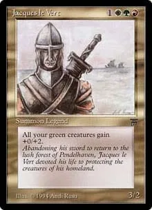 Jacques le Vert Legends - Magic: The Gathering - FashionsVida