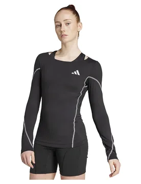 Maglietta A Maniche Lunghe Btn Running Black L - Adidas - FashionsVida