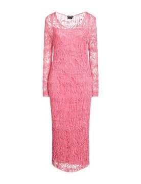 Vestido midi Mujer Fucsia S Mujer