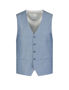 Gilet de costume bleu clair 98 - Robson - FashionsVida