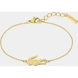 Pulsera Crocodile de acero dorado