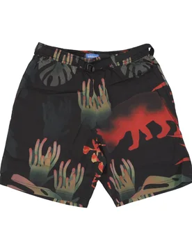 Pantalone Corto Uomo Vision Quest Shorts Black - MARKET - FashionsVida
