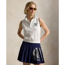 Polo de mujer de algodón Wimbledon