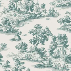 Papel pintado Toile de Jouy de la colección Goya