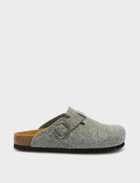 Women's Fae Suede Clog Grey Size: 38 - Grey - Size: 38 - Debenhams - FashionsVida