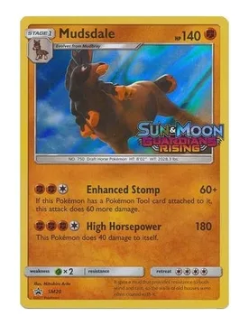 Pokemon Sun & Moon Promo SM020 Mudsdale - Pokémon - FashionsVida