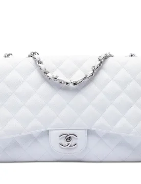 Jumbo Classic Caviar Single Flap - Chanel - FashionsVida