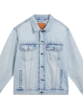 Veste En Jean Big Trucker New Light 2XL - Levi´s ® Plus - FashionsVida